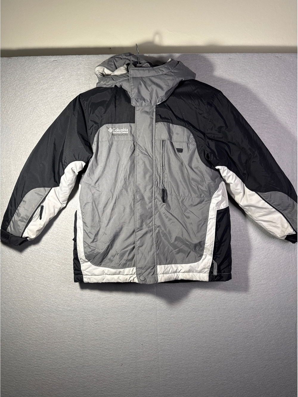 Columbia Sportswear Tectonite Gray and Black Winter Jacket